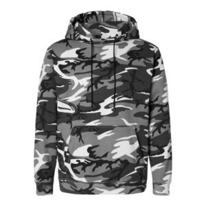 Unisex Camo Fleece Hoodie Sweatshirt